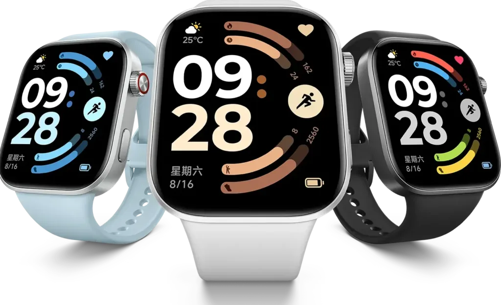 redmi watch 6 modra bila cerna barevne varianty