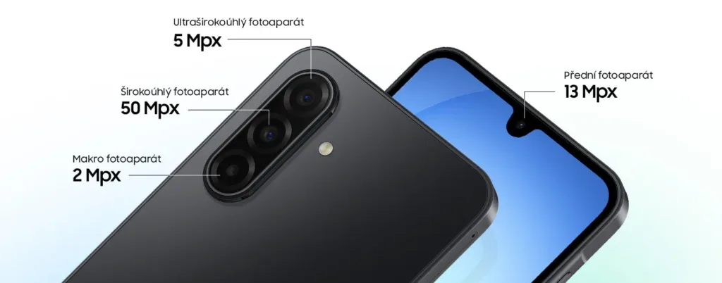 samsung galaxy a17 5g fotoaparaty popis