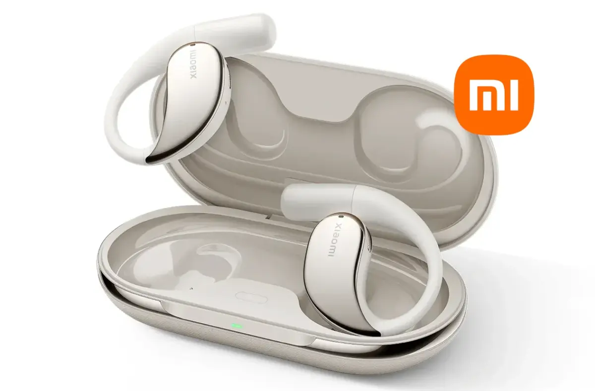 xiaomi openwear stereo bezova poletujici nad krabickou