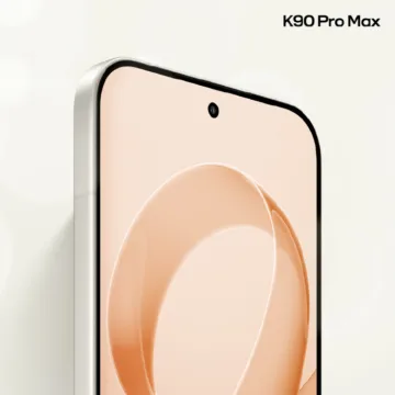 xiaomi redmi k90 pro max bila displej ze strany