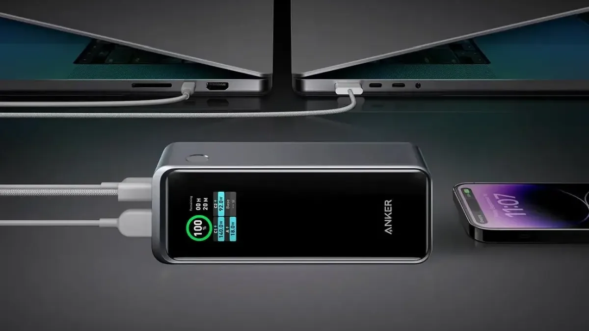 Špičková powerbanka Anker je opět v akci! Má super kapacitu, výkon až 250 W a propojíte ji s aplikací