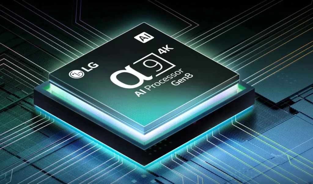 LG OLED48C54 procesor