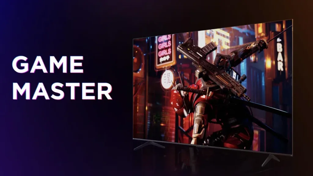 TCL 50P7K herni rezim