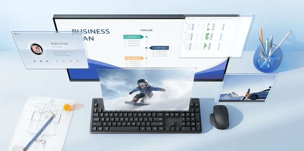 Xiaomi 2K Monitor A27Qi 2026 s poletujicimi okny