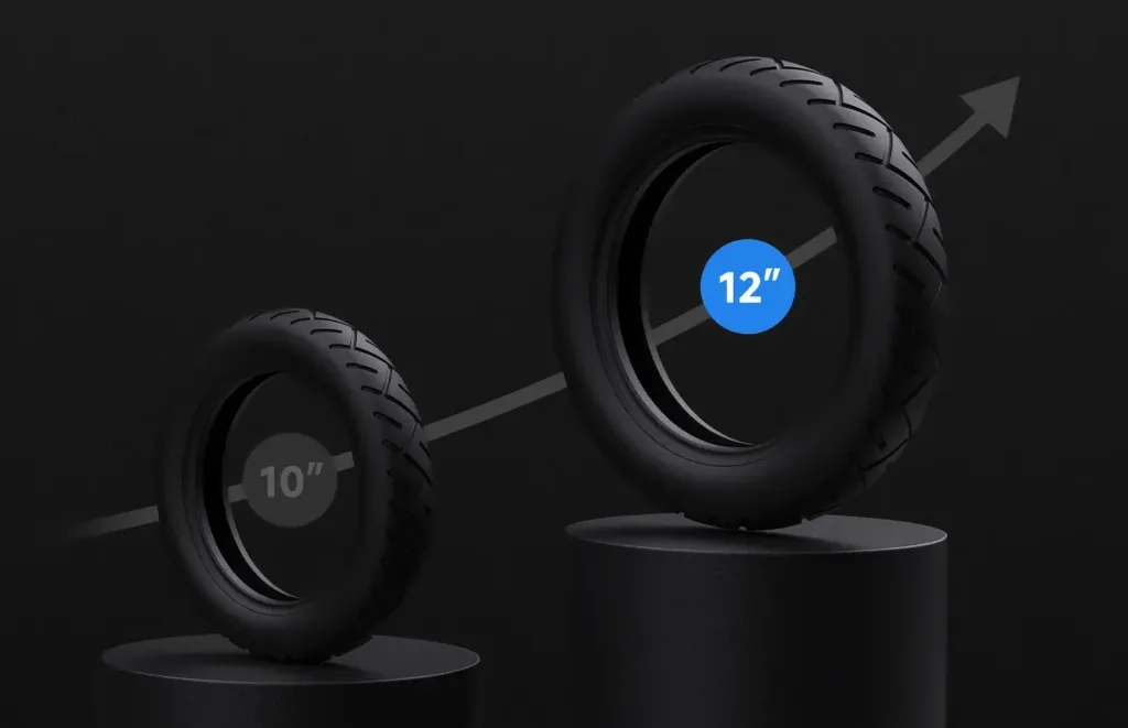 Xiaomi Electric Scooter 5 Plus GL velikost kol