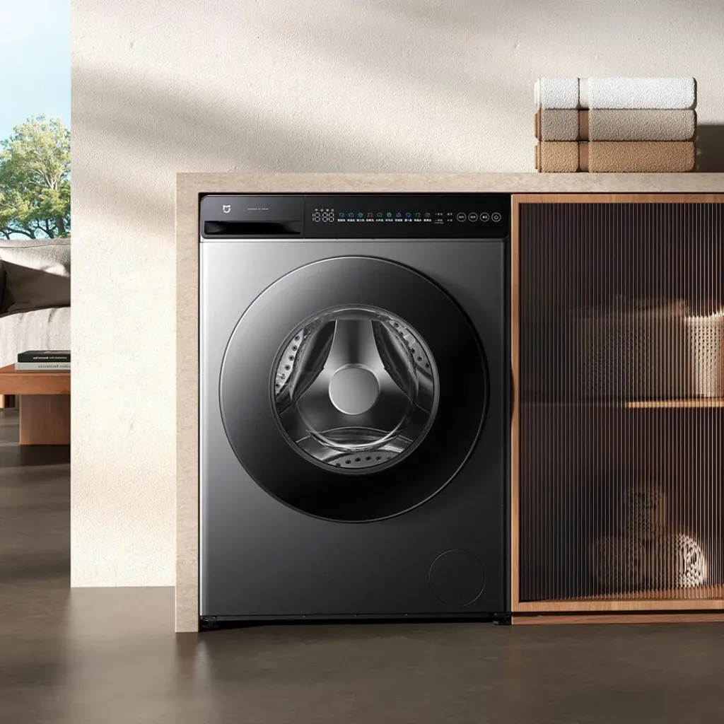 Xiaomi Mijia Washing Machine 12kg zepredu v mistnosti
