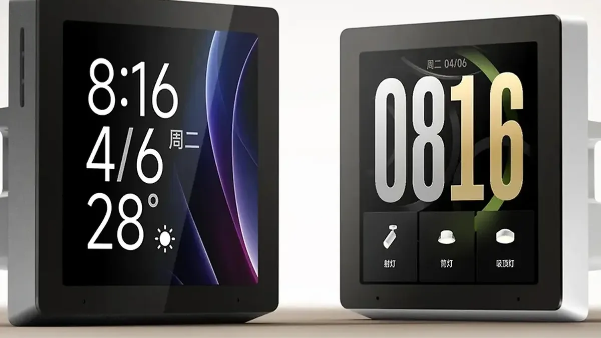 Maličká, ale inteligentní. Xiaomi ukázalo novou obrazovku pro ovládání domácnosti, stojí překvapivě málo