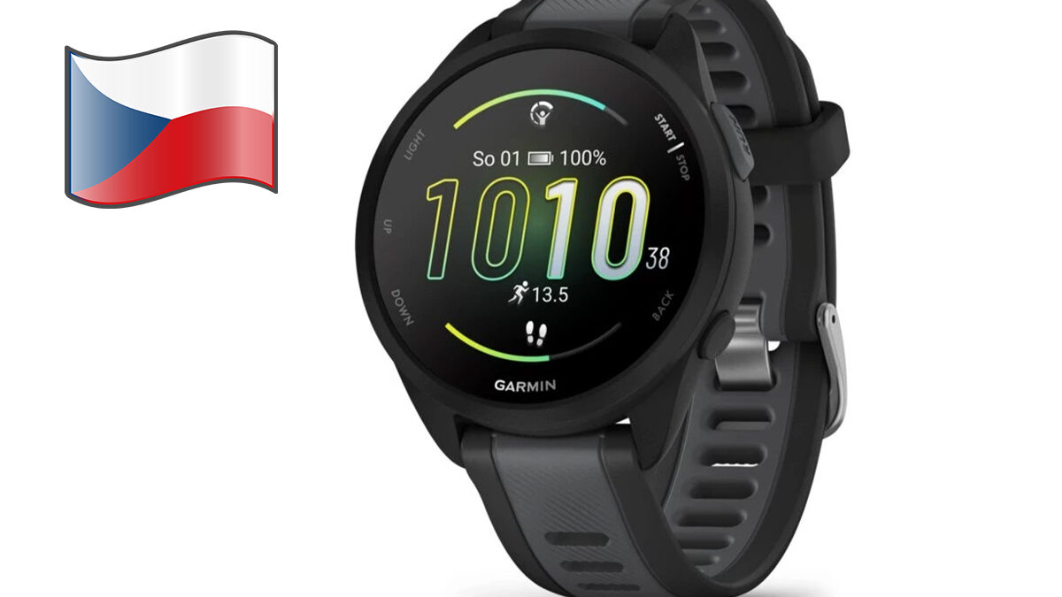 Garmin Forerunner 165 teď koupíte levněji! Mají AMOLED displej, skvělou výdrž a jsou vhodné pro běžce