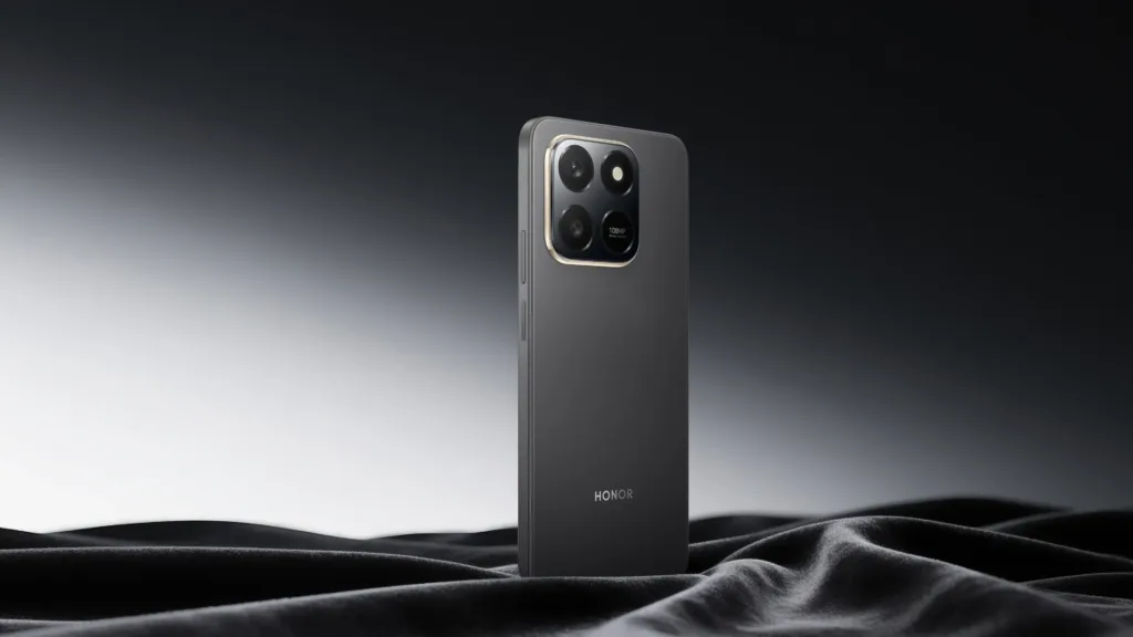 honor X7d cerna na tmavem pozadi oficialni