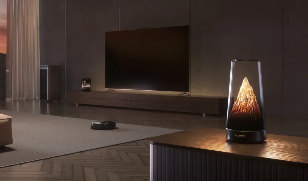 huawei router x3 pro oranzova hora v obyvaku