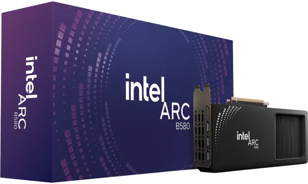 intel arc b580 baleni