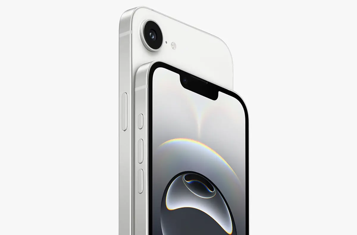 iphone 16e bila predni zadni strana oficialni