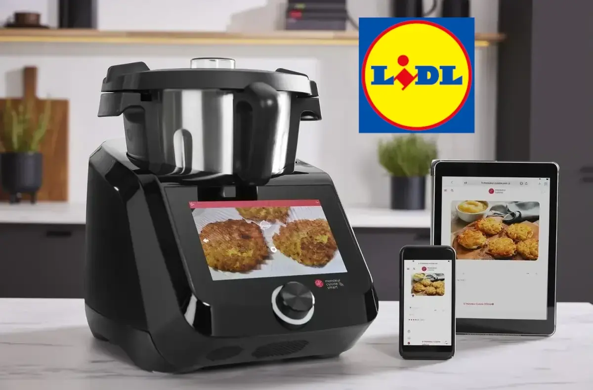 lidl silvercrest monsieur cuisine s tabletem a telefonem na kuchynske lince