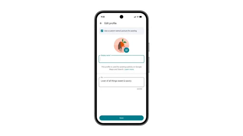 mapy google nastaveni prezdivky pro recenze