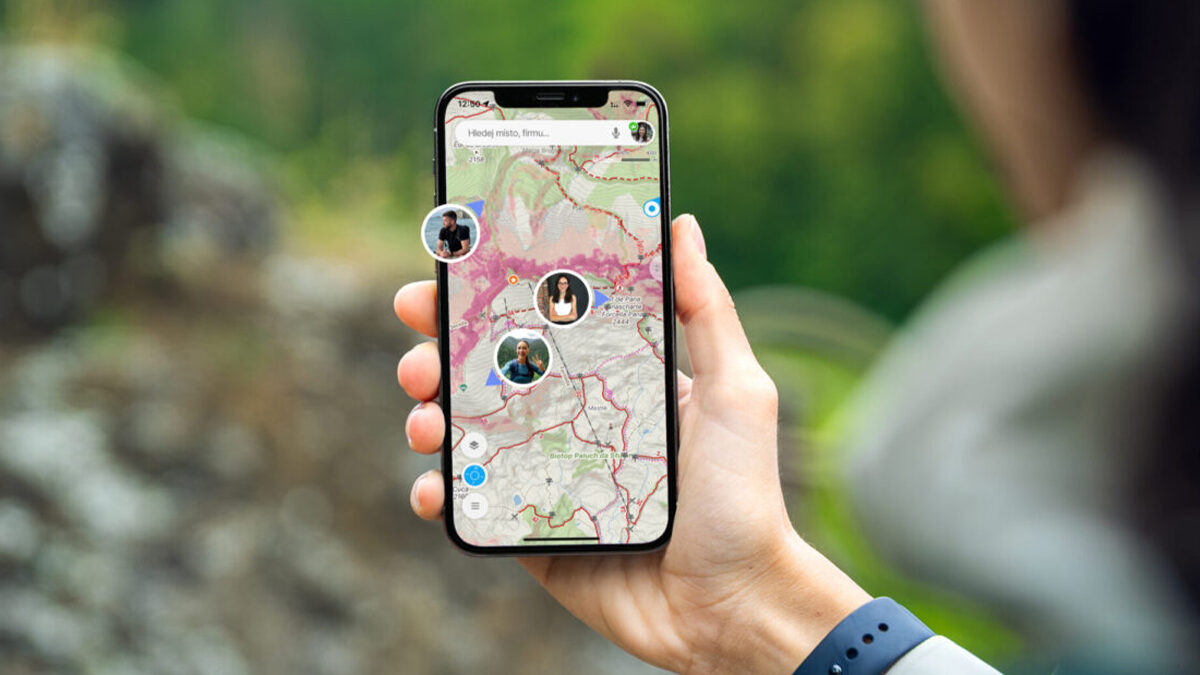 Mapy.com dostávají skvělou novinku! Sdílení polohy funguje nově i bez aktivní navigace