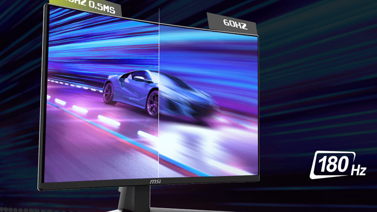 Nejvýhodnější monitor za 2,5 tisíce! Tohle 27″ MSI má QHD rozlišení, 180 Hz a umí HDR
