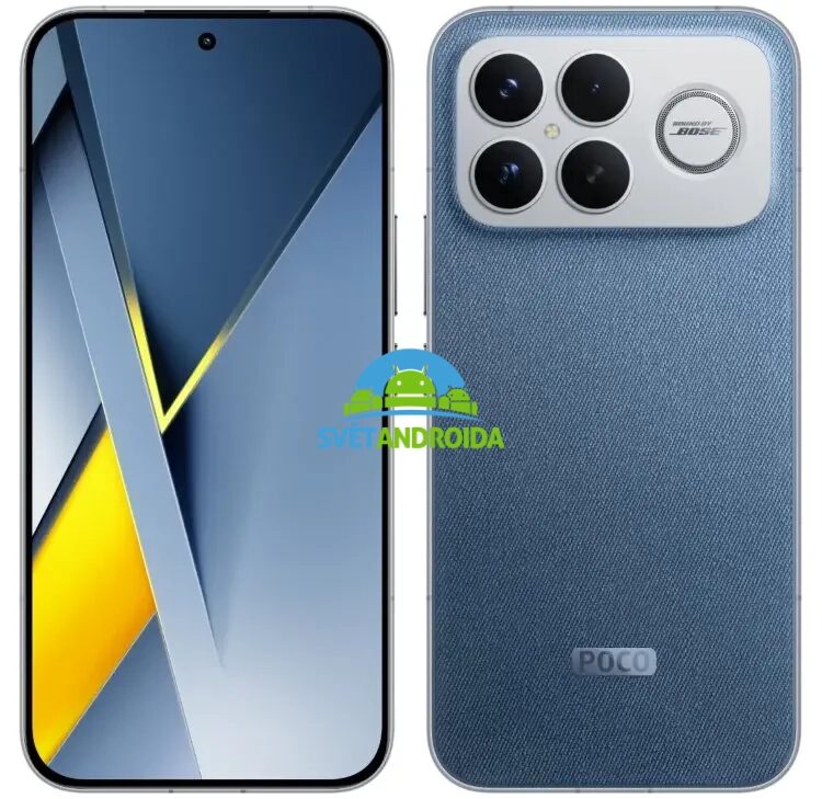 poco f8 ultra dzinova render svetandroida logo