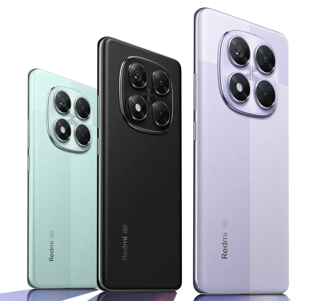 redmi note 14 pro barevne varianty zezadu