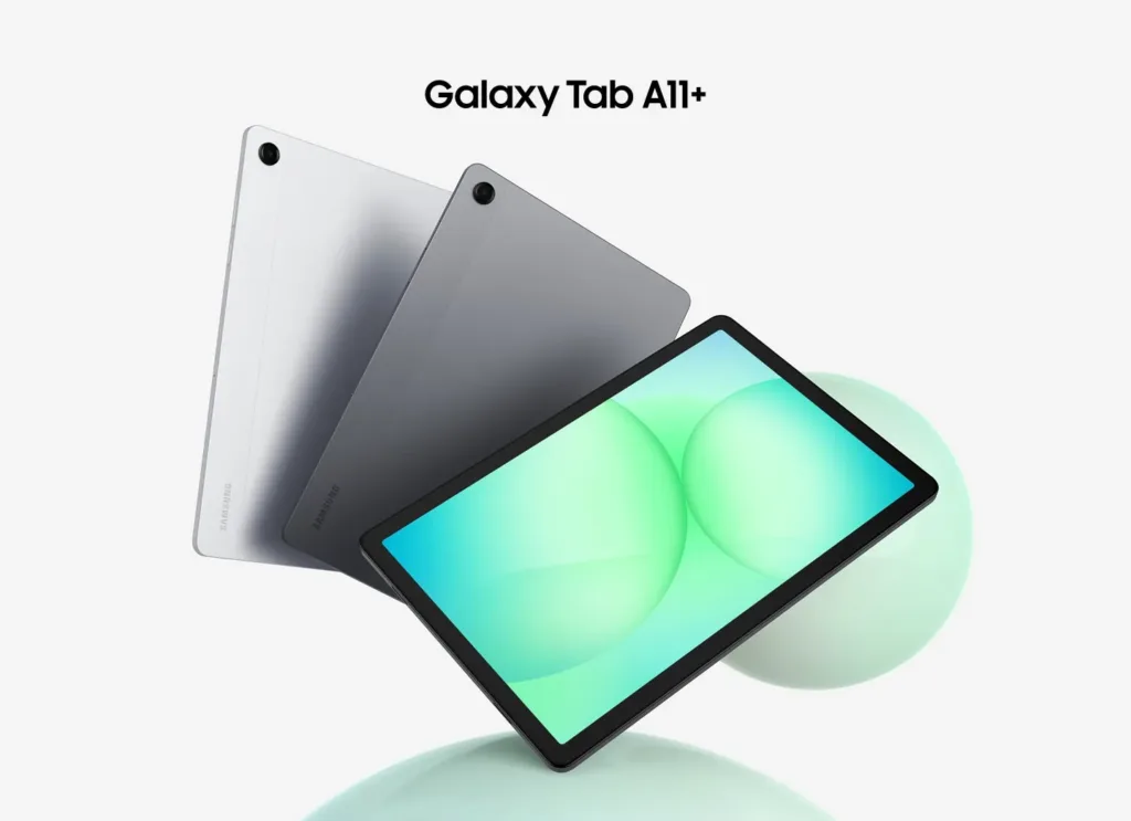 samsung galaxy tab a11 plus barevne varianty