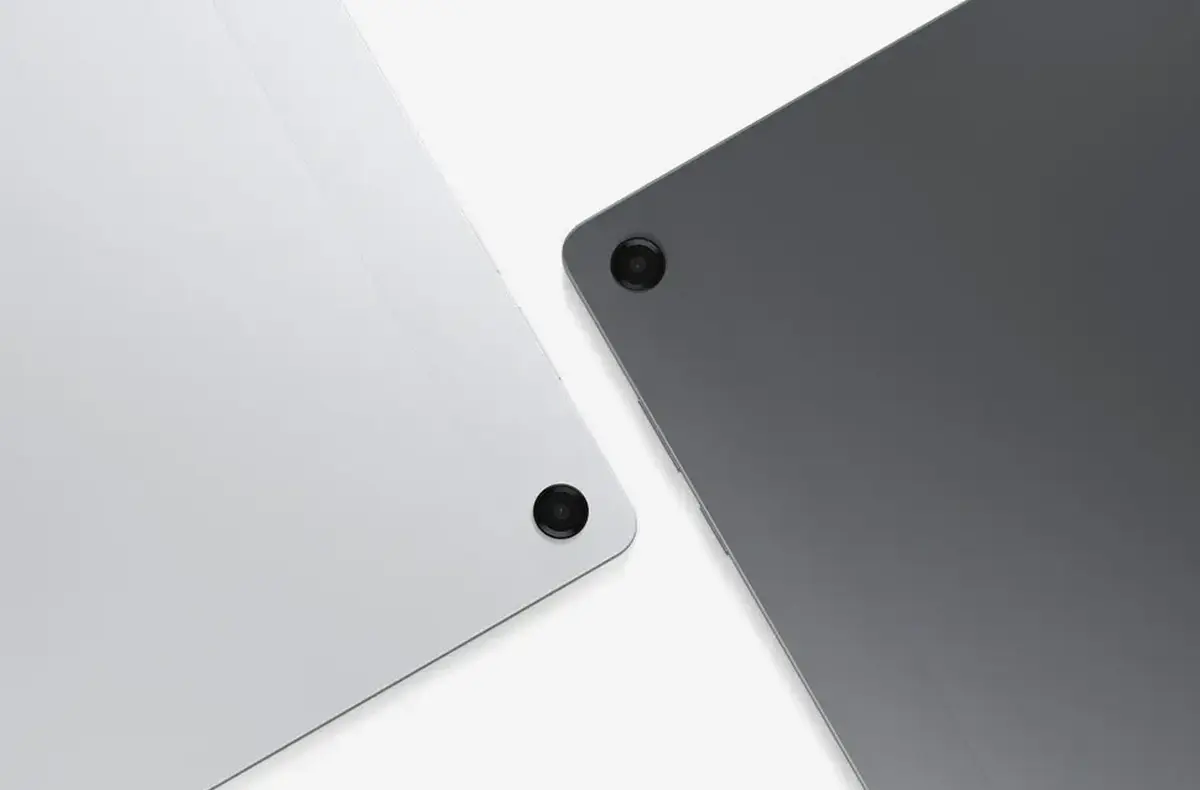 samsung galaxy tab a11 plus zadni strana stribrna seda