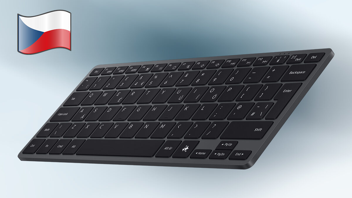 Samsung ukázal novou klávesnici! Má dedikovaná tlačítka pro AI a DeX, známe českou cenu
