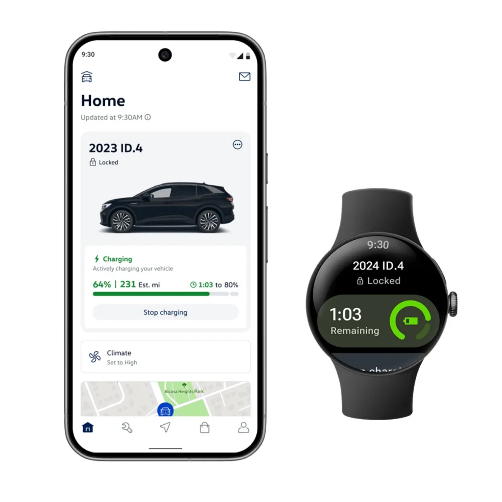 vw app wearos