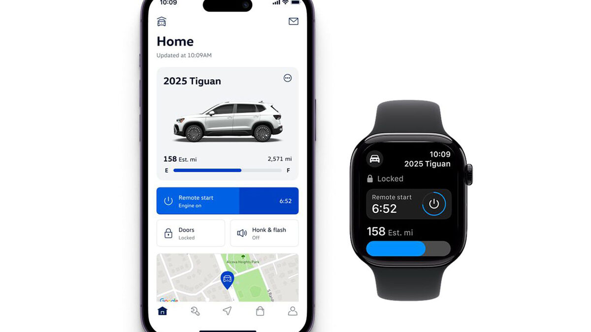 Volkswagen nově můžete ovládat z Wear OS hodinek a Apple Watch! Má to ale poměrně zásadní háček