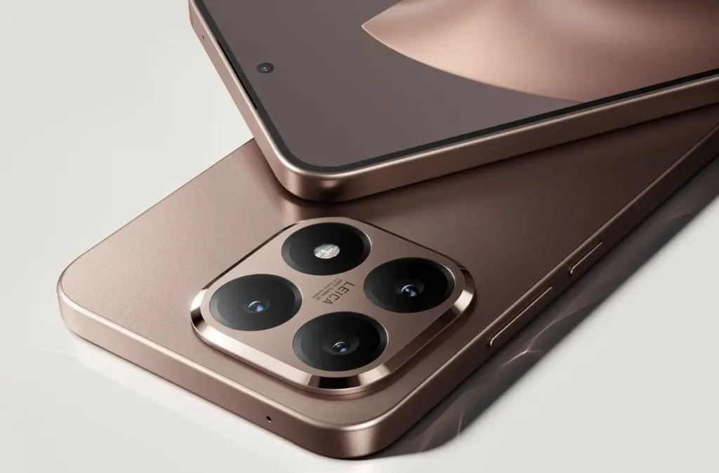 xiaomi 15t rose gold fotomodul a displej oficialni