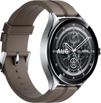 xiaomi watch 2 pro stribrna render pohled ze strany
