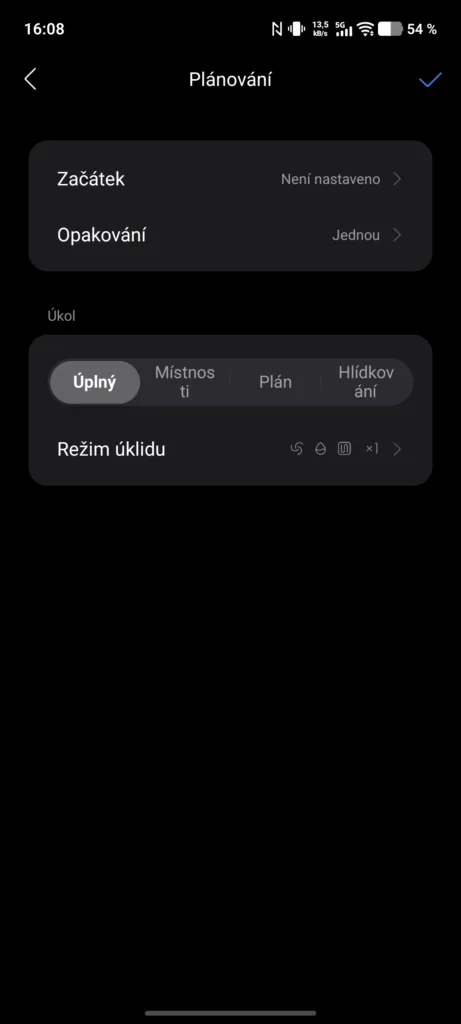 Aplikace Roborock 12