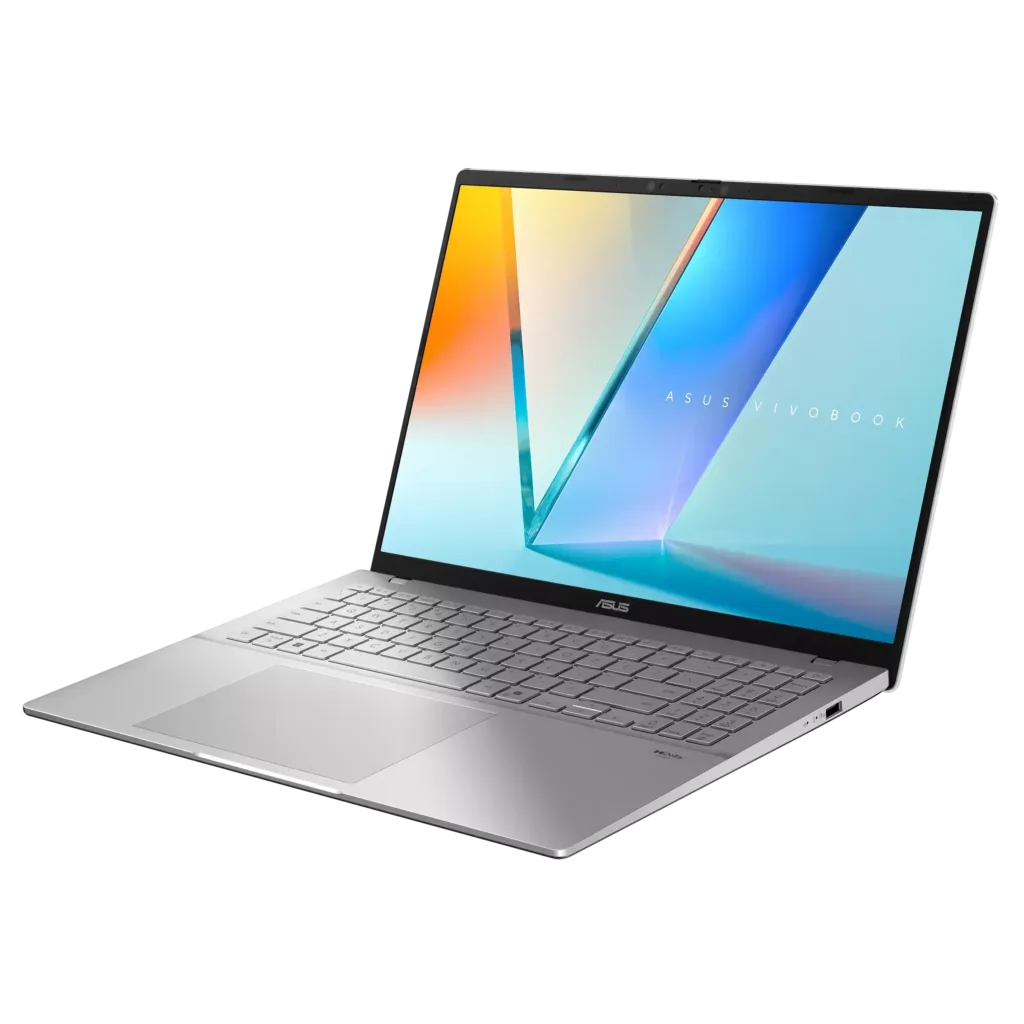 Asus Vivobook S16 copilot render pohled ze strany