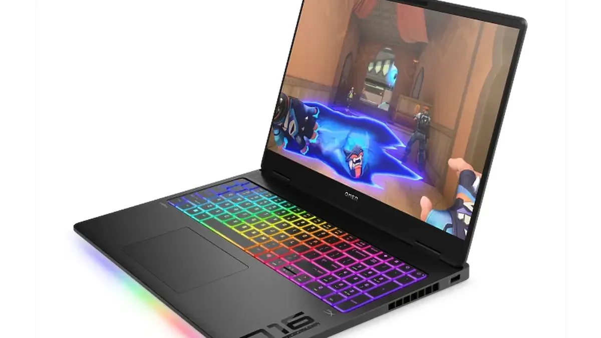 Špičkový herní notebook HP Omen zlevnil o tisíce! Má RTX 5070 Ti, vrcholný Ryzen a 240Hz displej