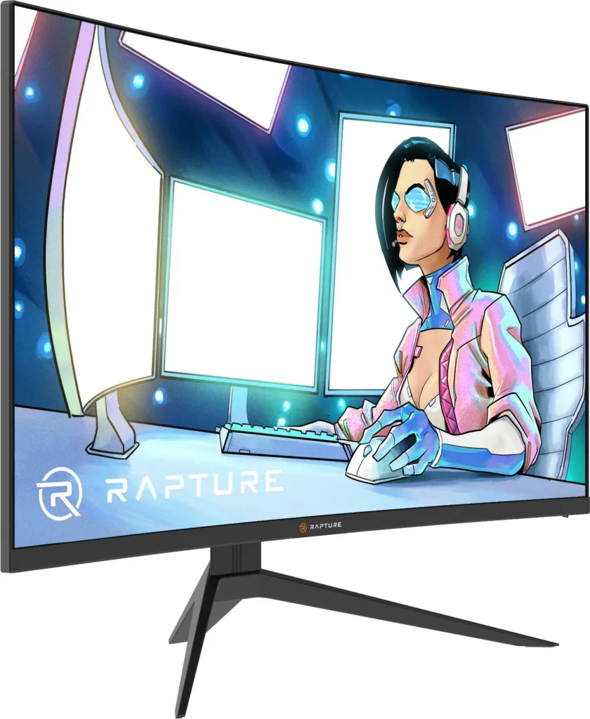 Rapture VIDE 27VCF300 render pohled ze strany