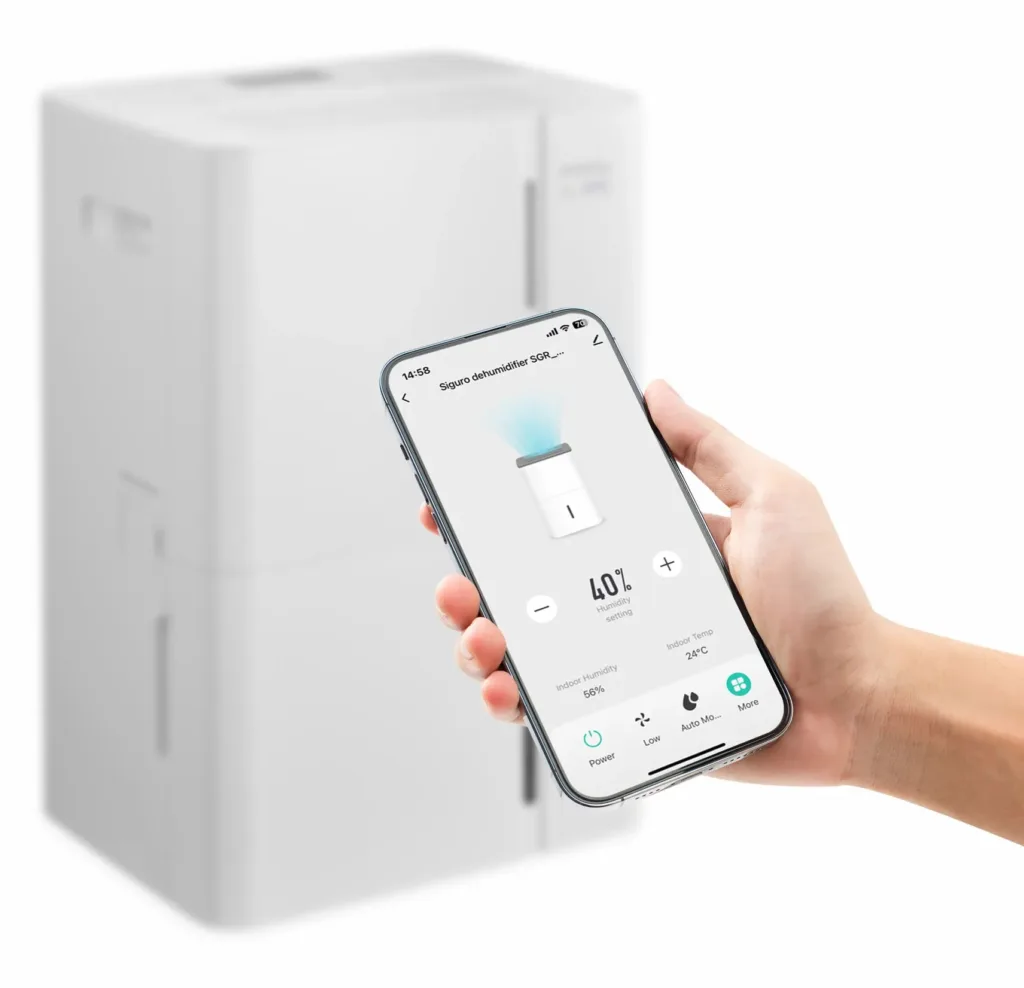 Siguro Air Control M100W 30l WiFi ovladani telefonem