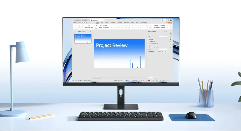 Xiaomi Monitor A24i 2026 na stole