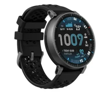 amazfit active max render pohled ze strany