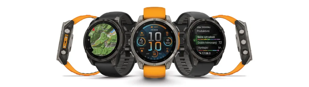 garmin fenix 8 pet modelu v rade
