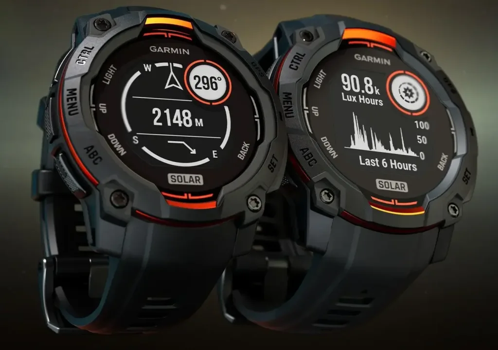 garmin instinct 3 black charcoal dva modely vedle sebe