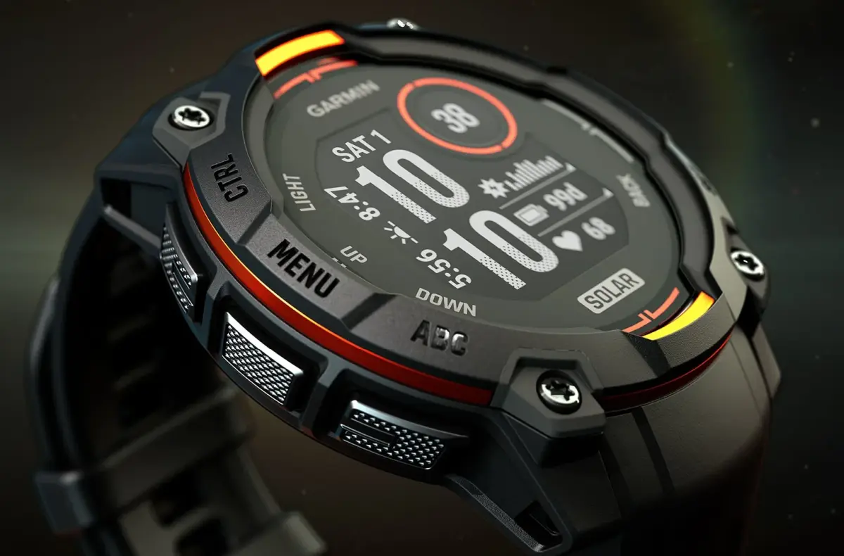 garmin instinct 3 mip black zaber na tlacitka a displej