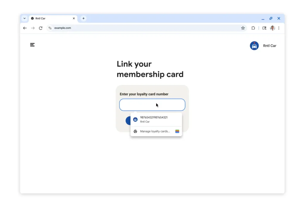 google chrome automaticke vyplnovani propojeni s penezenkou