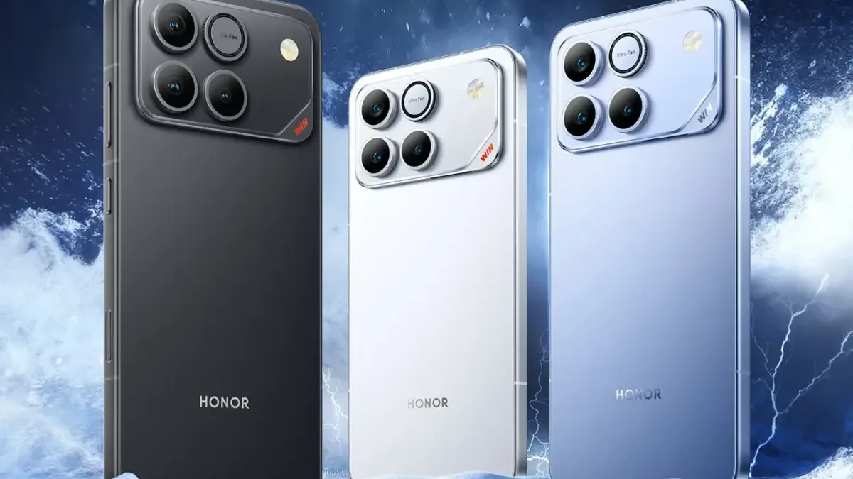 Telefony Honor Win mají 10 000mAh baterii v tenkém těle, větráček a 165Hz displej. Brutální mají i výkon