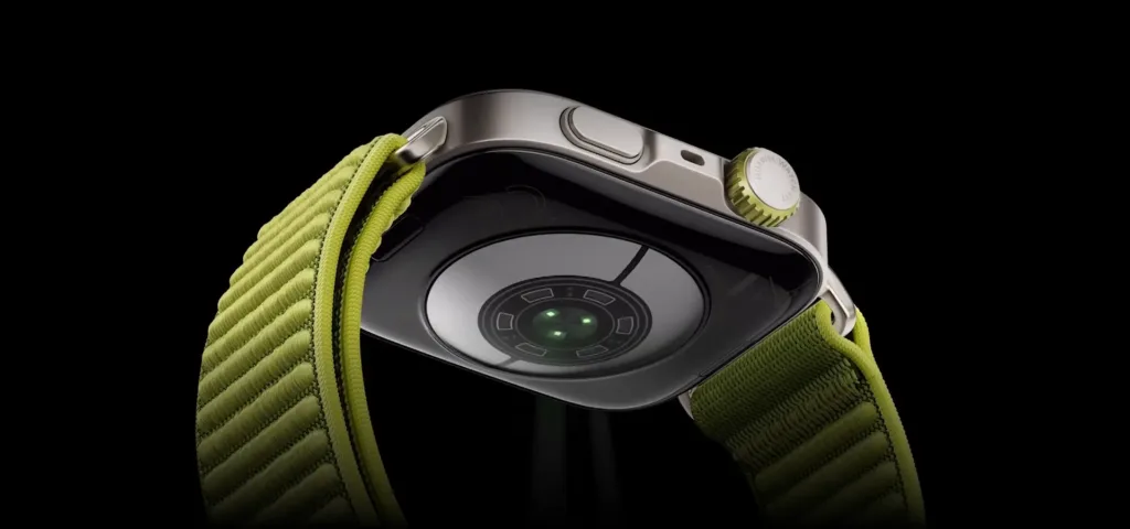 huawei watch fit 4 zeleny reminek senzor