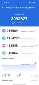 poco f8 pro antutu