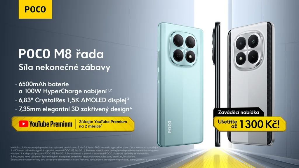 poco m8 rada zavadeci akce infografika