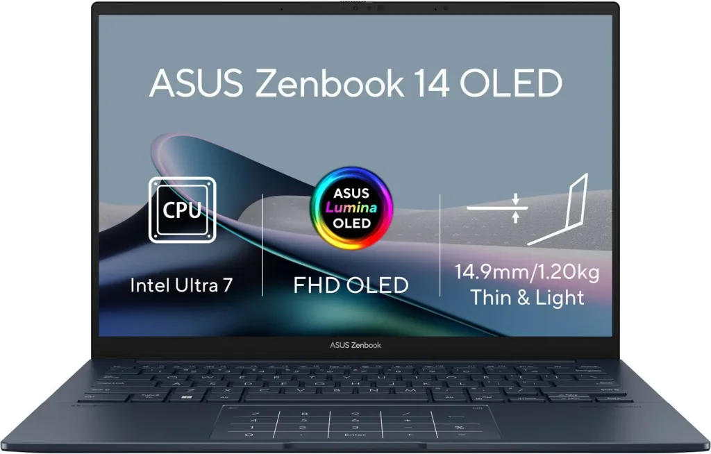 ASUS Zenbook 14 UX3405CA OLED238W render zepredu