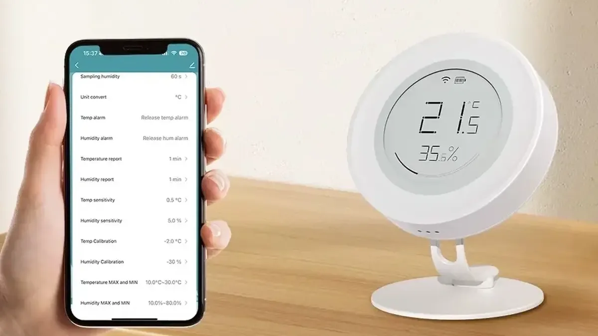 Ideální doplněk do chytré domácnosti? Zigbee senzor teploty a vlhkosti AVATTO teď stojí jen 454 Kč