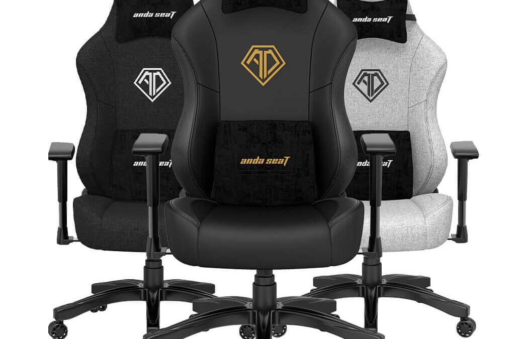 Herní židle s textilním povrchem a kovou konstrukcí za super cenu! Anda Seat Phantom 3 teď stojí pod 6 tisíc