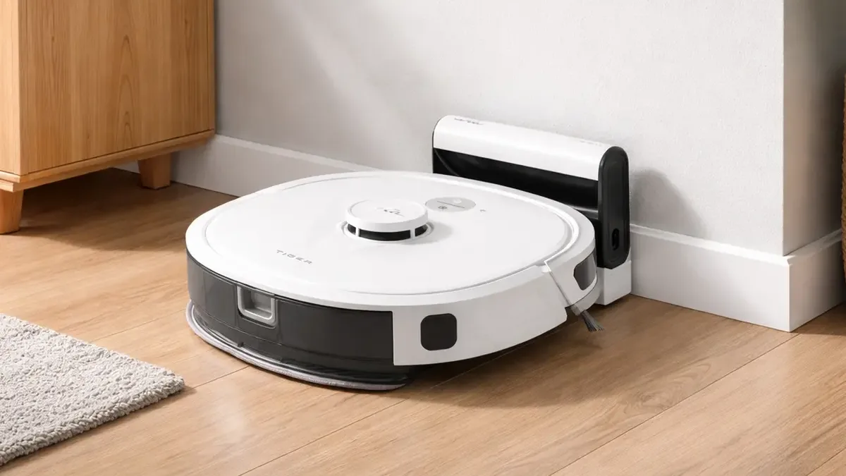 Robotický vysavač ETA Tiger 4242 90000 nikdy nebyl levnější. Umí mopovat a dá se propojit s telefonem