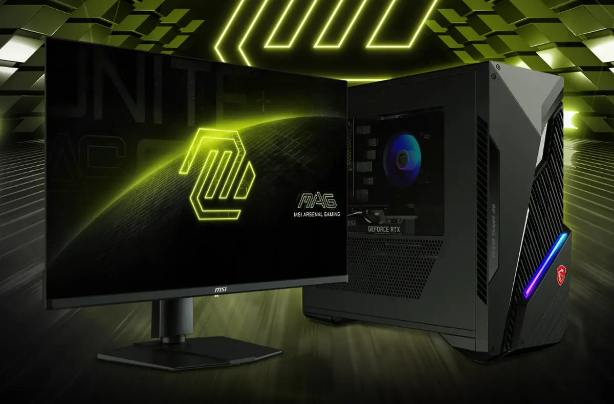 MSI MAG 27CQ6F s pocitacem oficialni