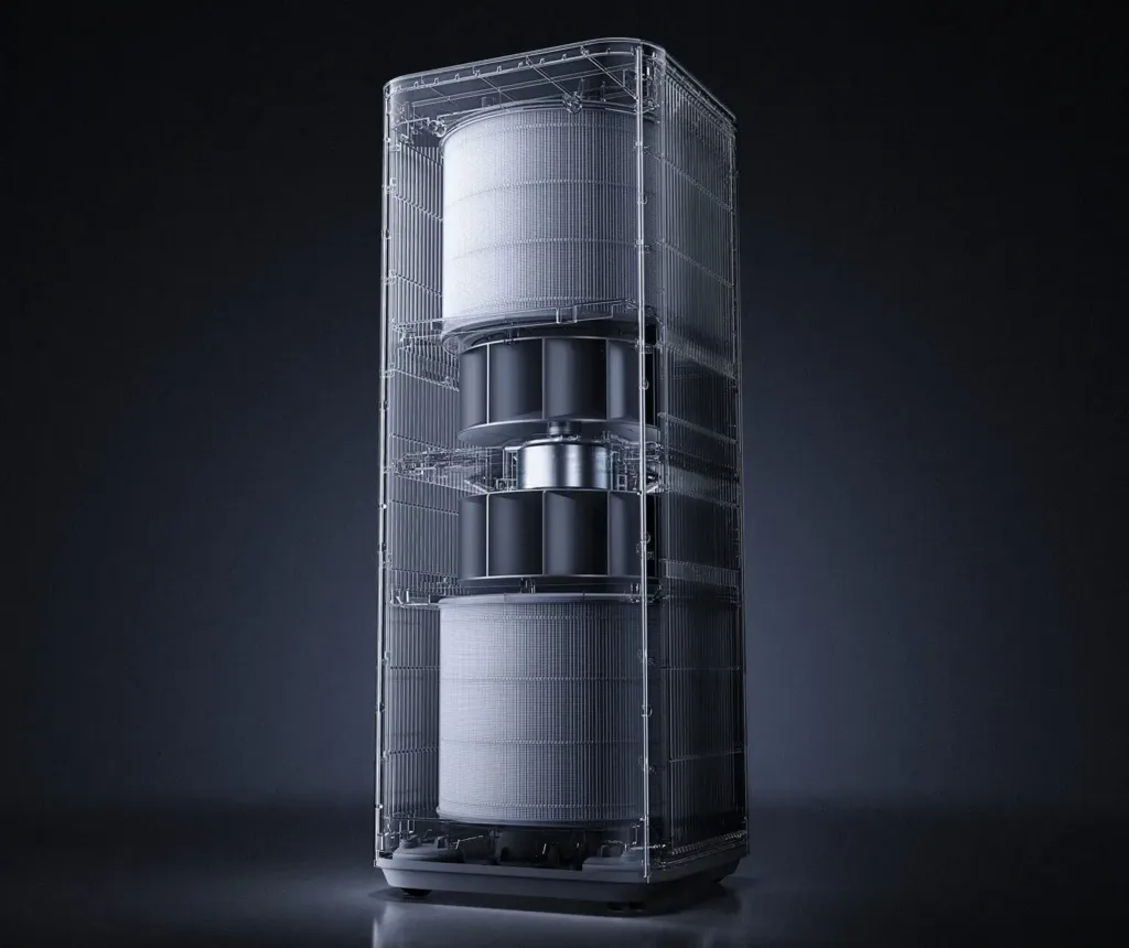 Mijia Smart Air Purifier Max filtracni system